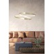 Люстра Goldlux 328052 Zefira LED 1x40W 4000K 3700Lm IP20 золотая