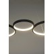 Подвесной светильник, люстра Goldlux 331021 Flamenco LED 1x42W 4000K 5700Lm IP20 черный