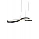 Подвесной светильник, люстра Goldlux 331090 Salsa LED 1x38W 4000K 5800Lm IP20 черный