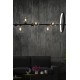 Подвесной светильник, люстра Goldlux 331113 Hybrid G9+LED 7+1x15W+6W 4000K 2300Lm IP20 черный