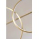 Подвесной светильник, люстра Goldlux 331809 Laura LED 1x42W 4000K 4800Lm IP20 золотой
