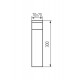 Уличный светильник Kanlux 38762 Dasten G9 1x11W IP44 антрацит Уличный светильник Kanlux 38762 Dasten G9 1x11W IP44 антрацит