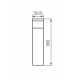 Уличный светильник Kanlux 38766 Dasten G9 1x11W IP44 антрацит Уличный светильник Kanlux 38766 Dasten G9 1x11W IP44 антрацит