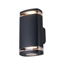 Вуличний світильник Kanlux 38886 Zevi GU10 2x10W IP54 чорний