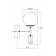 Бра Edlin PL321163W-1 Amiria