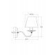 Бра EDLIN PL321167W-1 Moren Бра EDLIN PL321167W-1 Moren