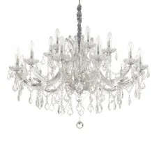 Люстра Ideal Lux 167268 Napoleon E14 18x40W IP20 хром
