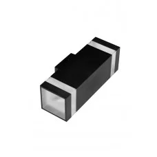 Вуличний світильник Azzardo AZ5223 Jason Square LED 2x9W 4000K 1600Lm IP65 чорний