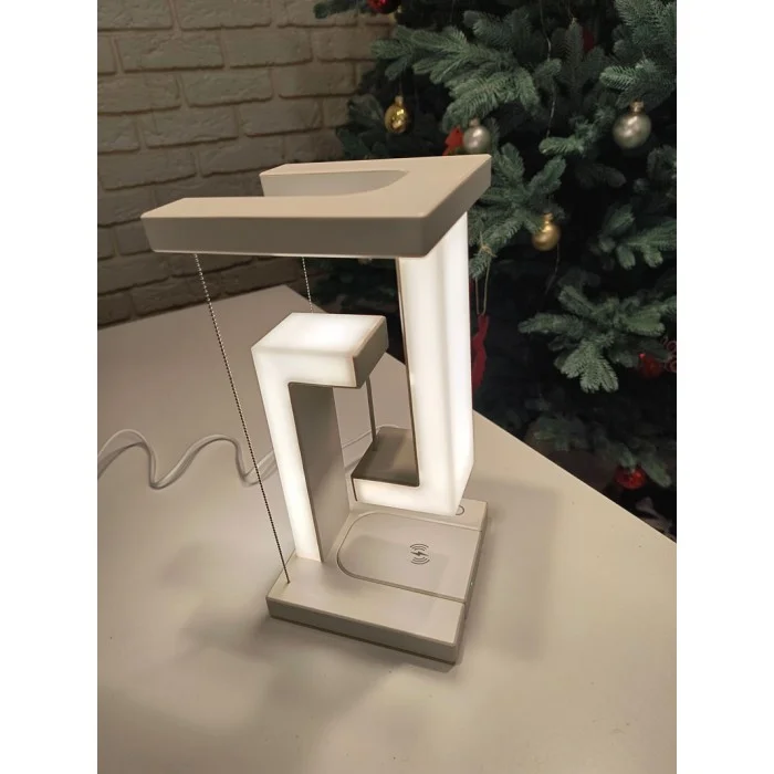 Антигравитационная настольная лампа ARDY с беспроводной зарядкой + 2x USB Антигравитационная настольная лампа ARDY с беспроводной зарядкой + 2x USB