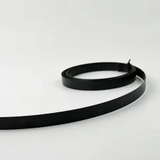 Полоса прорезиненная с металлической полосой внутри Kloodi SKYLINE BELT BK черная 1м
