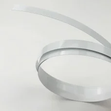 Полоса прорезиненная с металлической полосой внутри Kloodi SKYLINE BELT WH белая 1м