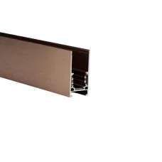 Магнітний шинопровід 1м Azzardo AZ6354 ALFA TRACK MAGNETIC52 1m + 2x END CAP ANODISED CHOCOLATE