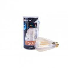 Лампа світлодіодна Azzardo AZ4021 LAMPA LED E27 DIMM 2200K 8W BALL AM, ST64 8W 2200K E27 Dimmable, 360°