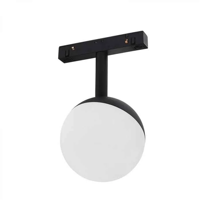 Магнитный трековый светильник Kloodi KDMG-MOON100 3K BK Moon100