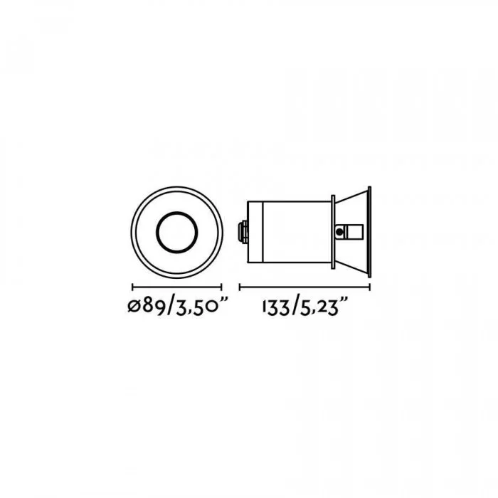 Точечный светильник Faro 2101401 Fresh IP65 White downlight GU10