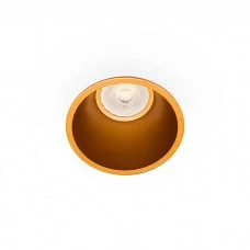 Точечный светильник Faro 2200503 FRESH IP44 Gold downlight GU10