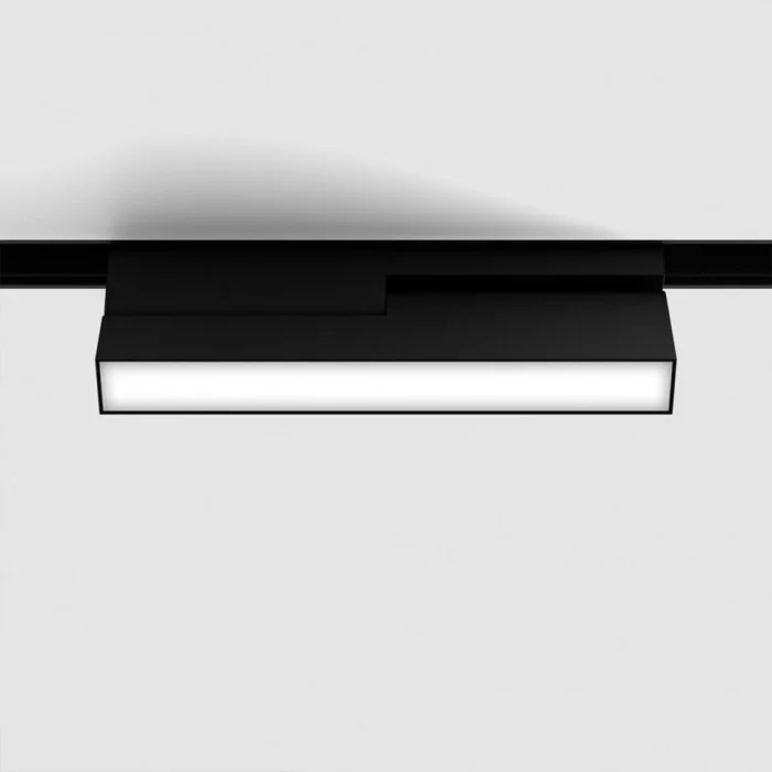 Светильник линейный LTX IN_LINE LINEA B 205 DALI 4x, L205mm, W24.5mm, H107mm, LED 6W, 3000К, опаловый/черный (06.2053.6.930.BK.DALI.4x)
