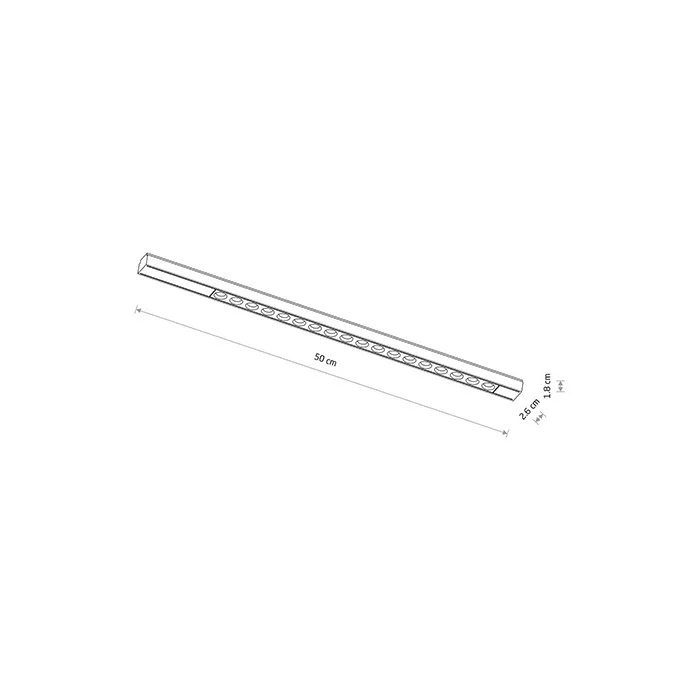 Магнітний трековий світильник Nowodvorski 11306 UT-LVM Focus LED 1x18W 3000K 1500Lm IP20 чорний Магнітний трековий світильник Nowodvorski 11306 UT-LVM Focus LED 1x18W 3000K 1500Lm IP20 чорний