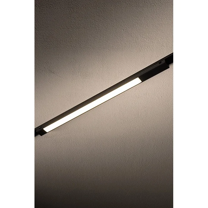 Магнітний трековий світильник Nowodvorski 11308 UT-LVM Line LED 1x18W 3000K 1500Lm IP20 чорний