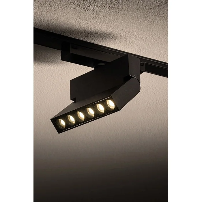 Магнітний трековий світильник Nowodvorski 11312 UT-LVM Focus Out LED 1x6W 3000K 500Lm IP20 чорний Магнітний трековий світильник Nowodvorski 11312 UT-LVM Focus Out LED 1x6W 3000K 500Lm IP20 чорний