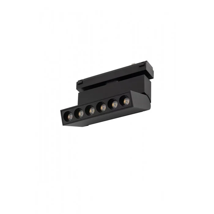 Магнітний трековий світильник Nowodvorski 11312 UT-LVM Focus Out LED 1x6W 3000K 500Lm IP20 чорний