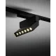 Магнитный трековый светильник Nowodvorski 11337 UT-LVM Focus Out LED 1x6W 4000K 500Lm IP20 черный