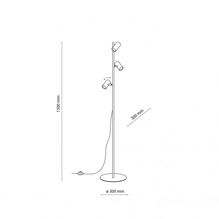 Торшер TK Lighting 16064 Top