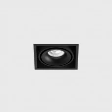Світильник вбудований стельовий LTX KARDAN, L108mm, W108mm, H80mm, LED 9W, 4000К, чорний (01.6100.13.940.BK)
