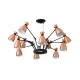 Люстра Faro 20047 Retro 12L Copper pendant lamp