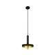 Підвісний світильник Faro 20160 Whizz Black and satin gold pendant lamp