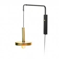 Бра Faro 20168 Whizz Satin gold and black extensible wall lamp