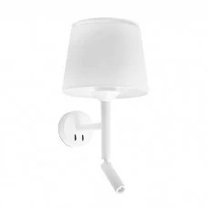 Бра - Faro 20302-92 SAVOY White/white wall lamp with reader Бра - Faro 20302-92 SAVOY White/white wall lamp with reader