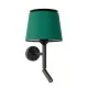 Бра Faro 20303-94 SAVOY Black/green wall lamp with reader