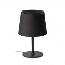 Настольная лампа Faro 20305-83 SAVOY Black/black table lamp Настольная лампа Faro 20305-83 SAVOY Black/black table lamp