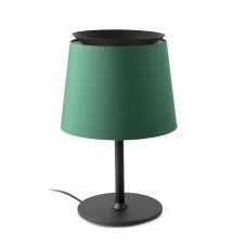 Настольная лампа Faro 20305-84 SAVOY Black/green table lamp Настольная лампа Faro 20305-84 SAVOY Black/green table lamp