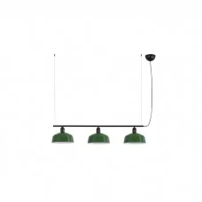 Підвісний світильник Faro 20338-149 Tatawin Pendant Lamp Lin. Shade Metal M Green 3xE2