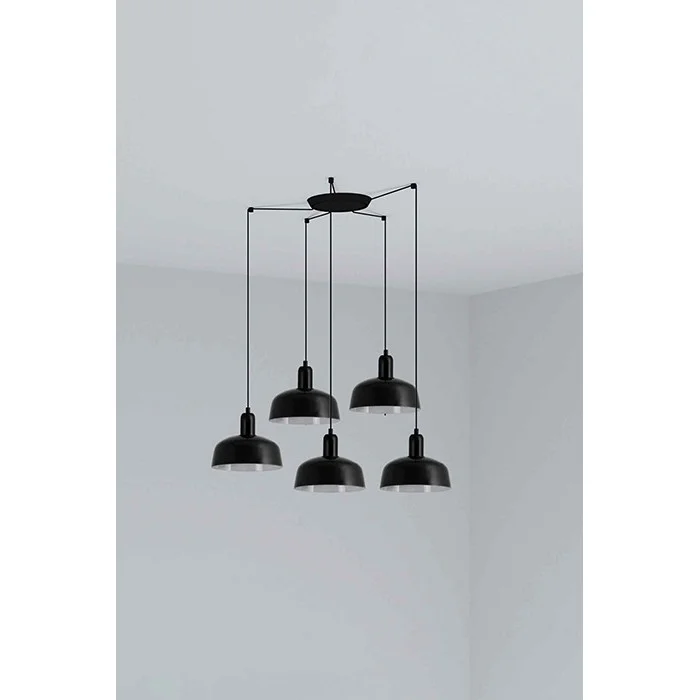 Люстра - Faro 20340-117-5L Tatawin S 5L Black pendant lamp