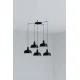 Люстра - Faro 20340-117-5L Tatawin S 5L Black pendant lamp Люстра - Faro 20340-117-5L Tatawin S 5L Black pendant lamp