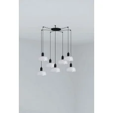 Люстра Faro 20340-140-7L Tatawin Pendant Lamp Shade Metal S White 7xE27