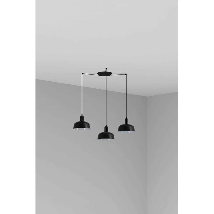 Люстра Faro 20340-141-3L Tatawin Pendant Lamp Shade Metal S Black 3xE27