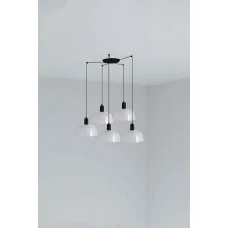 Люстра Faro 20340-145-5L Tatawin Pendant Lamp Shade Metal M White 5xE27