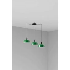 Люстра Faro 20340-149-3L Tatawin Pendant Lamp Shade Metal M Green 3xE27