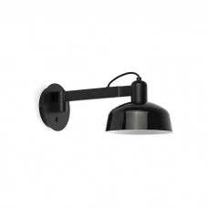Бра Faro 20342-141 Tatawin Wall Lamp Arm Shade Metal Black 1xE27