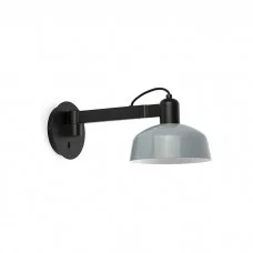 Бра Faro 20342-142 Tatawin Wall Lamp Arm Pant.metal Blue Gray. 1xE27