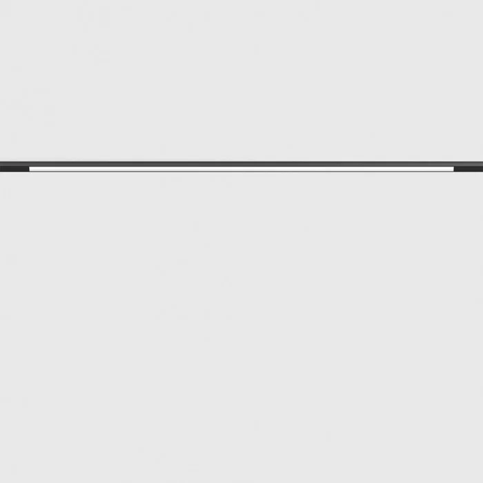 Светильник линейный MINI_LINE42 LINEA 900, L900mm, W15, 4mm, H11, 2mm, Bridgelux 18W, 1185Lm, 3000K, opal, CRI&90, IP 20, черный (07.9000.18.