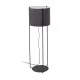 Торшер - Faro 24023-34 Drum Black/grey floor lamp Торшер - Faro 24023-34 Drum Black/grey floor lamp