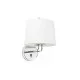 Бра - Faro 24031-01 MONTREAL Chrome/white wall lamp