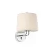 Бра - Faro 24031-02 MONTREAL Chrome/beige wall lamp