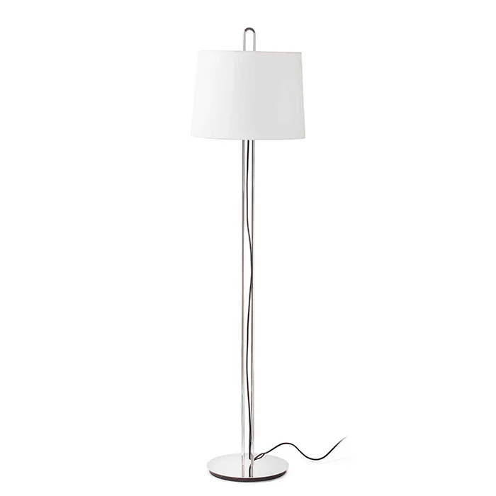 Торшер - Faro 24037-08 MONTREAL Chrome/beige floor lamp