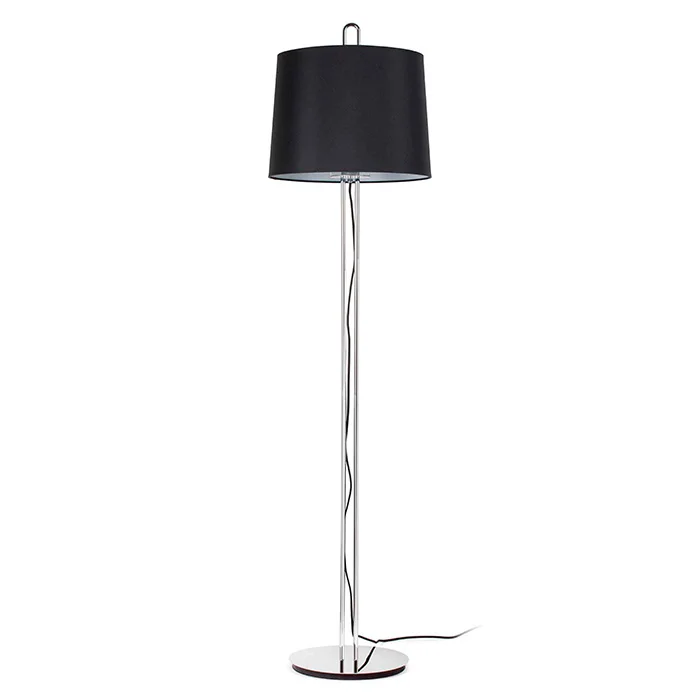 Торшер - Faro 24037-09 MONTREAL Chrome/black floor lamp